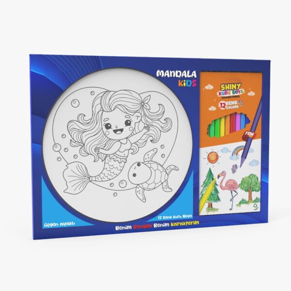 Boyama Kitabı ve Boyama Kalemi